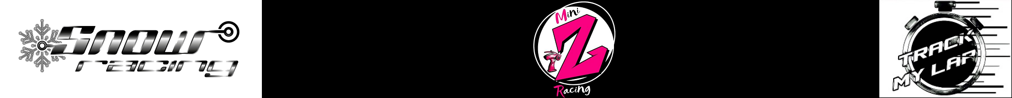 Main logo plus snow logo and track my lap logo