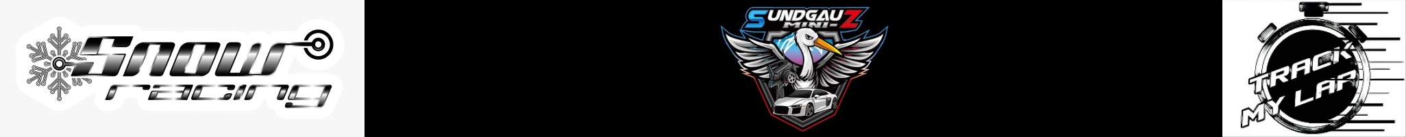 Main logo plus snow logo and track my lap logo